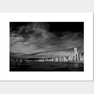 Benidorm Levante Beach Mediterranean Sea Spain Posters and Art